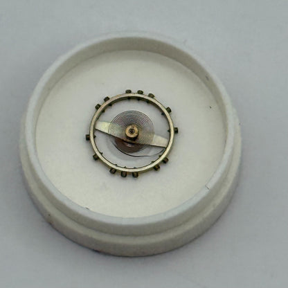 FHF 8 Balance Wheel Complete And Spring 8¾’’’  191 Watch Movement Parts NOS