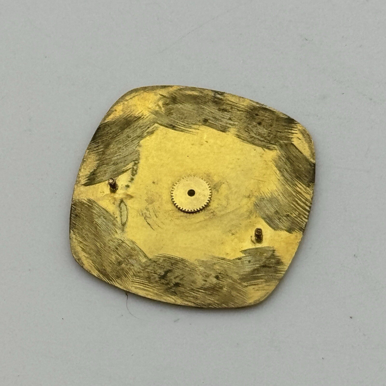 20.2mm Square Omega De Ville Quartz Ladies Wristwatch Dial 1 Hand Spares Parts