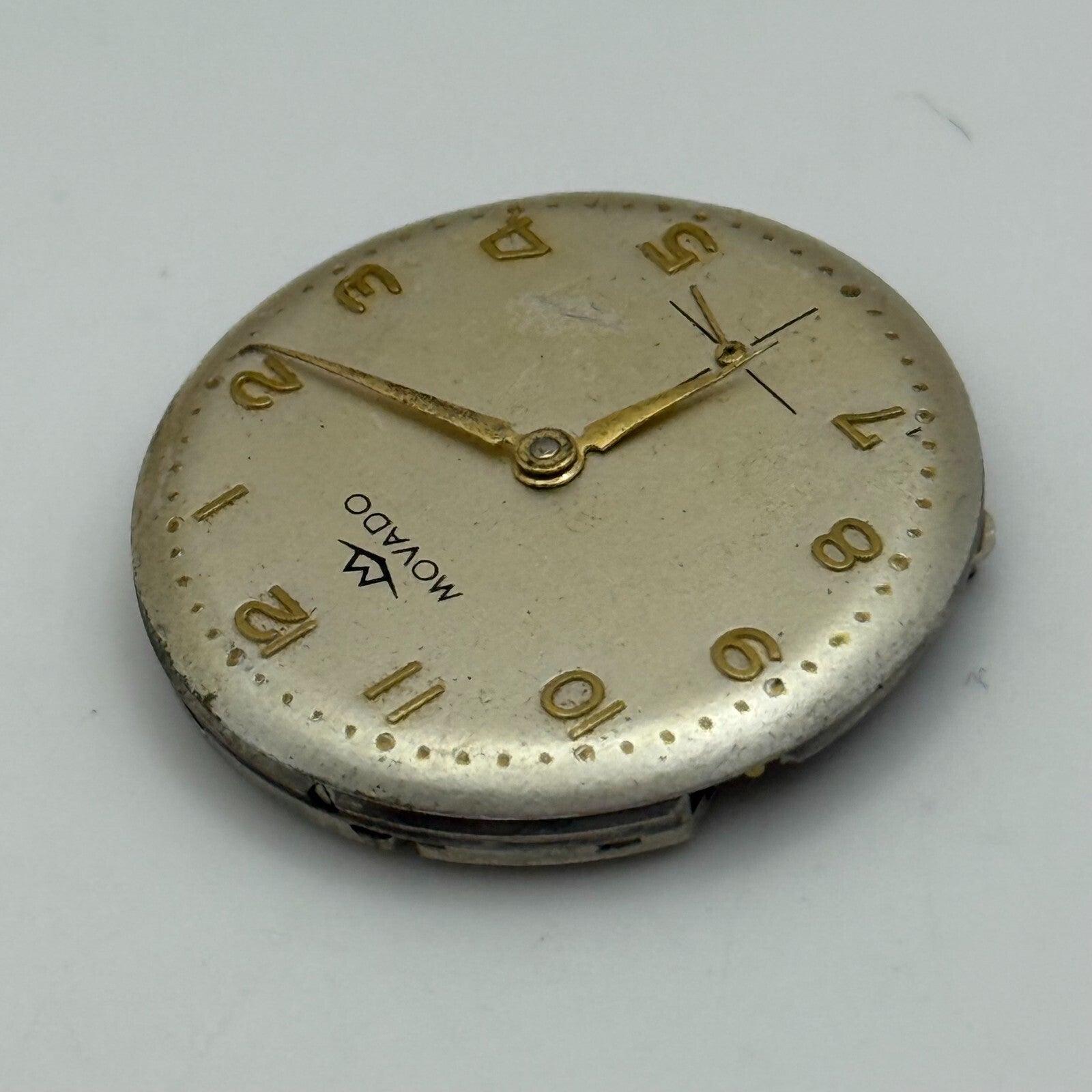 28.2mm Men's Vintage Movado 5935 Cal 125 Manual Wind Watch Movement PARTS REPAIR