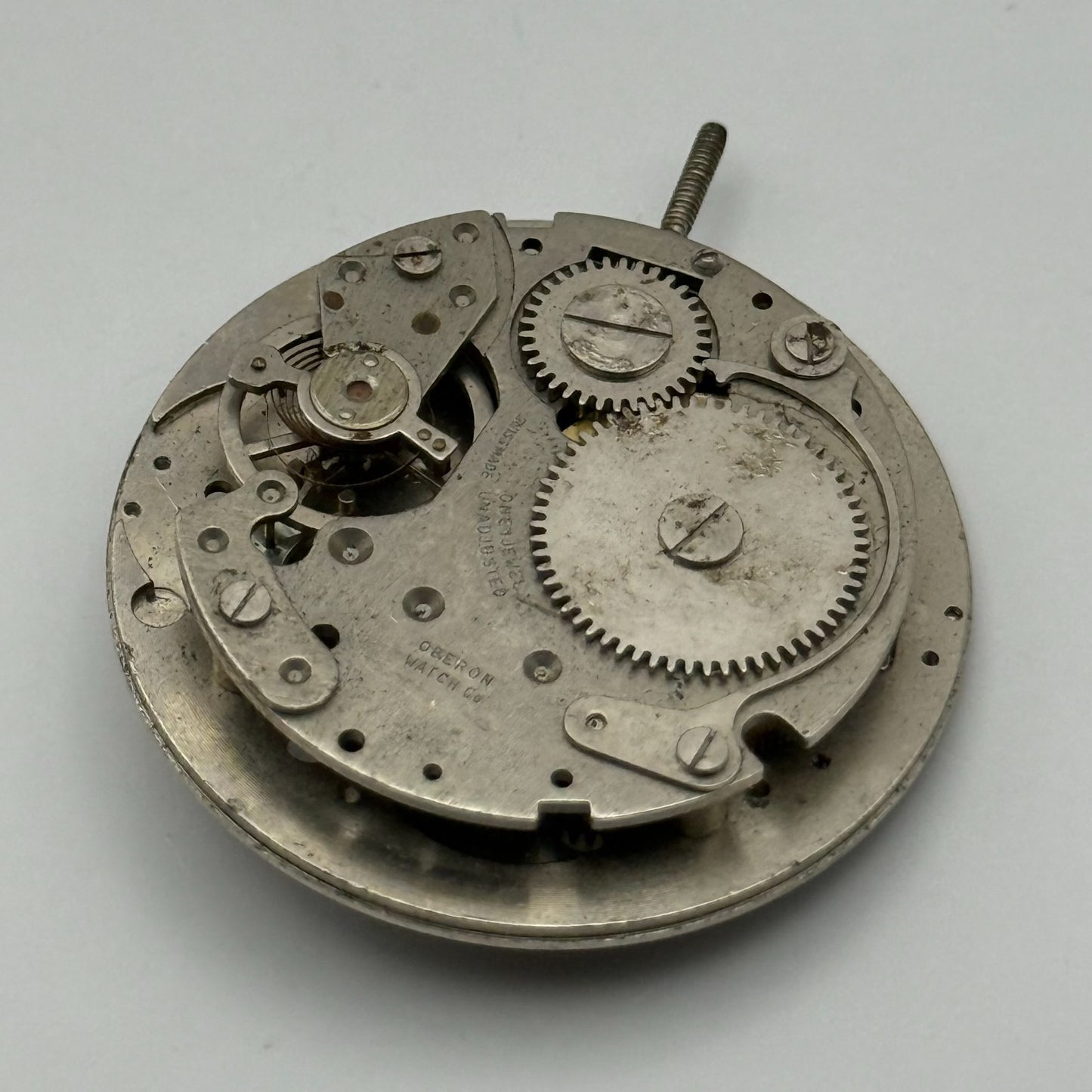 BFG 866 Watch Movement Oberon Manual Wind Vintage Swiss Parts Repair 26.2mm