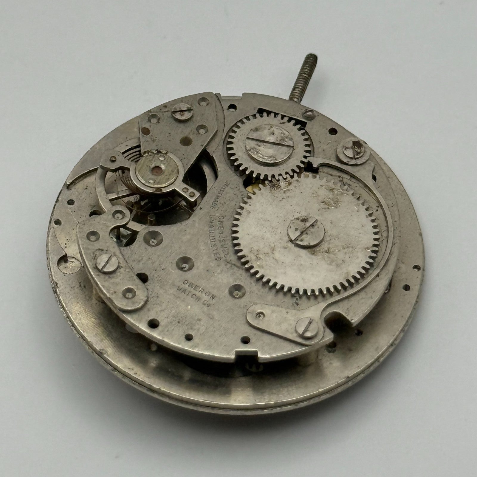 BFG 866 Watch Movement Oberon Manual Wind Vintage Swiss Parts Repair 26.2mm