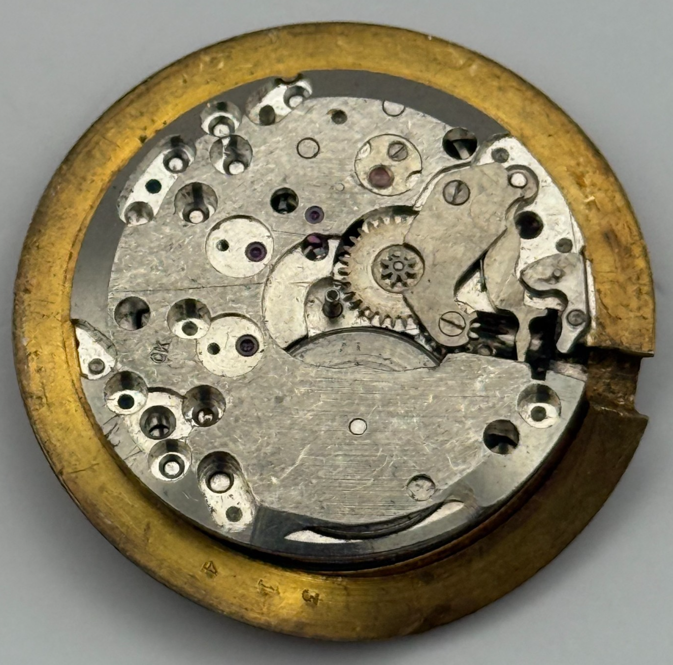 Loda Watch Movement Manual Wind Vintage Swiss 15 Jewels Parts Repair Spares 29mm