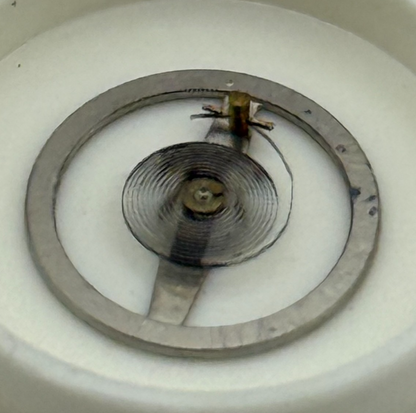 Brac 107 115 Balance Wheel Complete And Spring  705 Watch Movement Parts NOS 