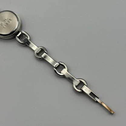 R Ladies Quartz Watch Silver Tone Bracelet Working 22mm New Battery