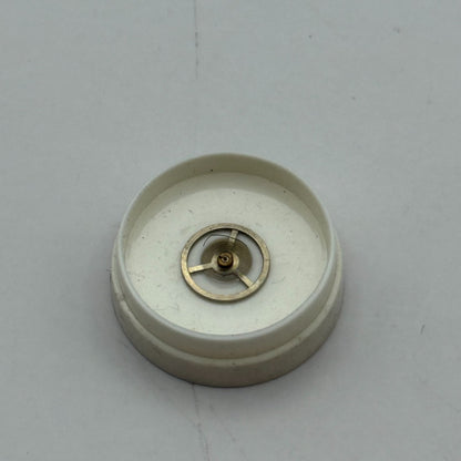 Oris 410 Balance Wheel Complete And Spring 5 1/4''' 390 M Watch Movement Parts 
