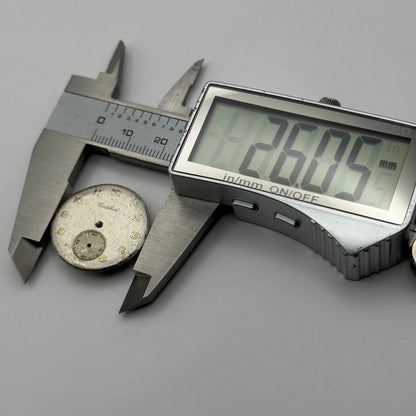 Cortebert Cal 665 Watch Movement 15 Jewels Sub Seconds Manual Wind Parts 25.3mm