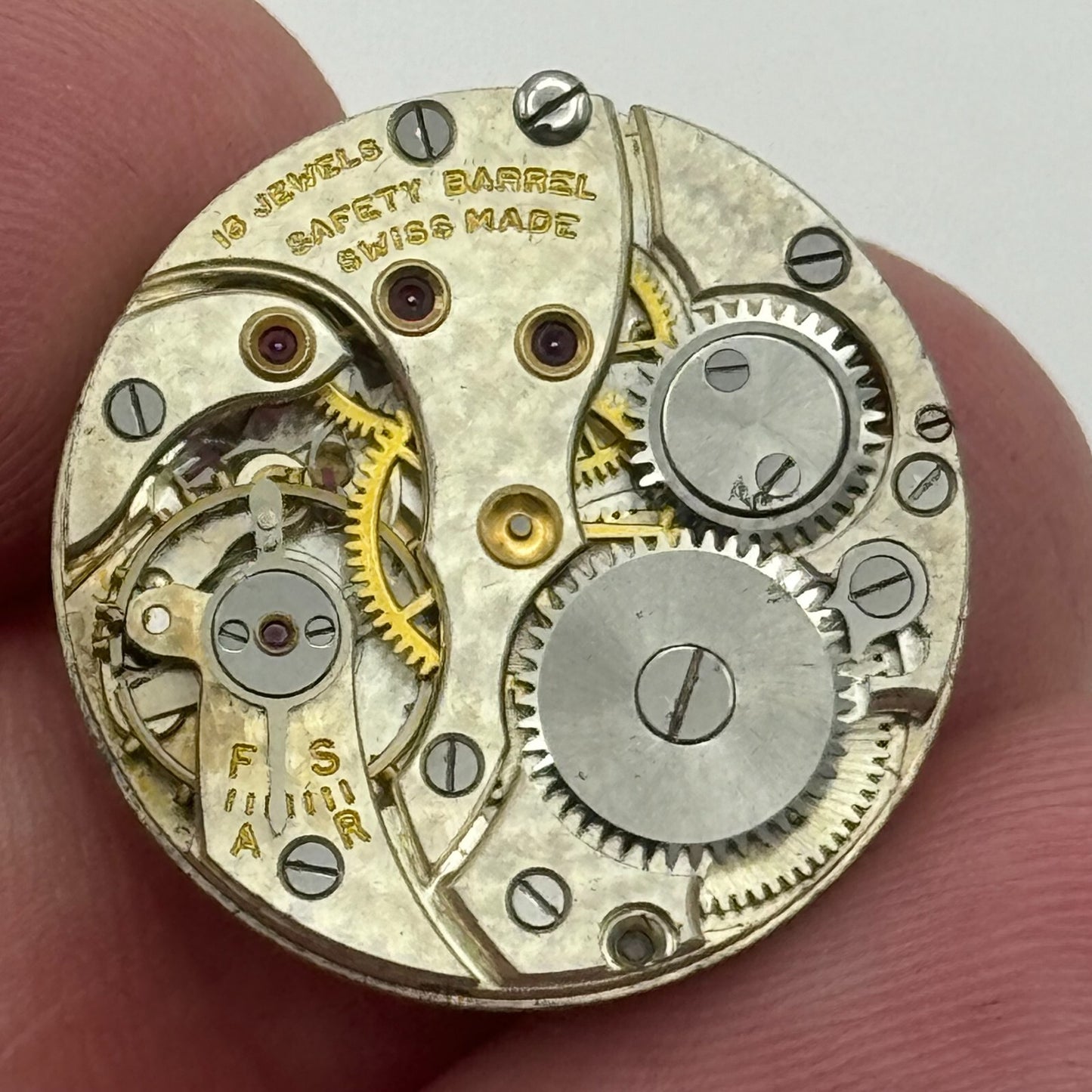 22.1mm High Grade Cortebert? Safety Barrel Manual Wind Watch Movement PARTS