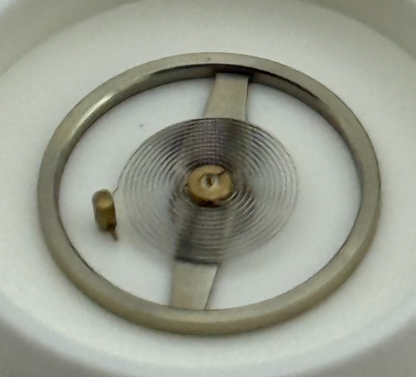 Oris 461 Balance Wheel Complete And Spring  10½’’’ 38 Watch Movement Parts NOS