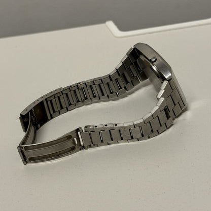 37mm Tissot 2040 Liquid Crystal 40626 - 2144 Quartz LCD Vintage Watch FOR PARTS