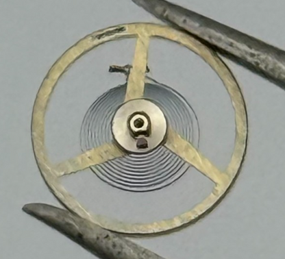 FHF 59-21 Balance Wheel Complete And Spring  1353 Watch Movement Parts NOS