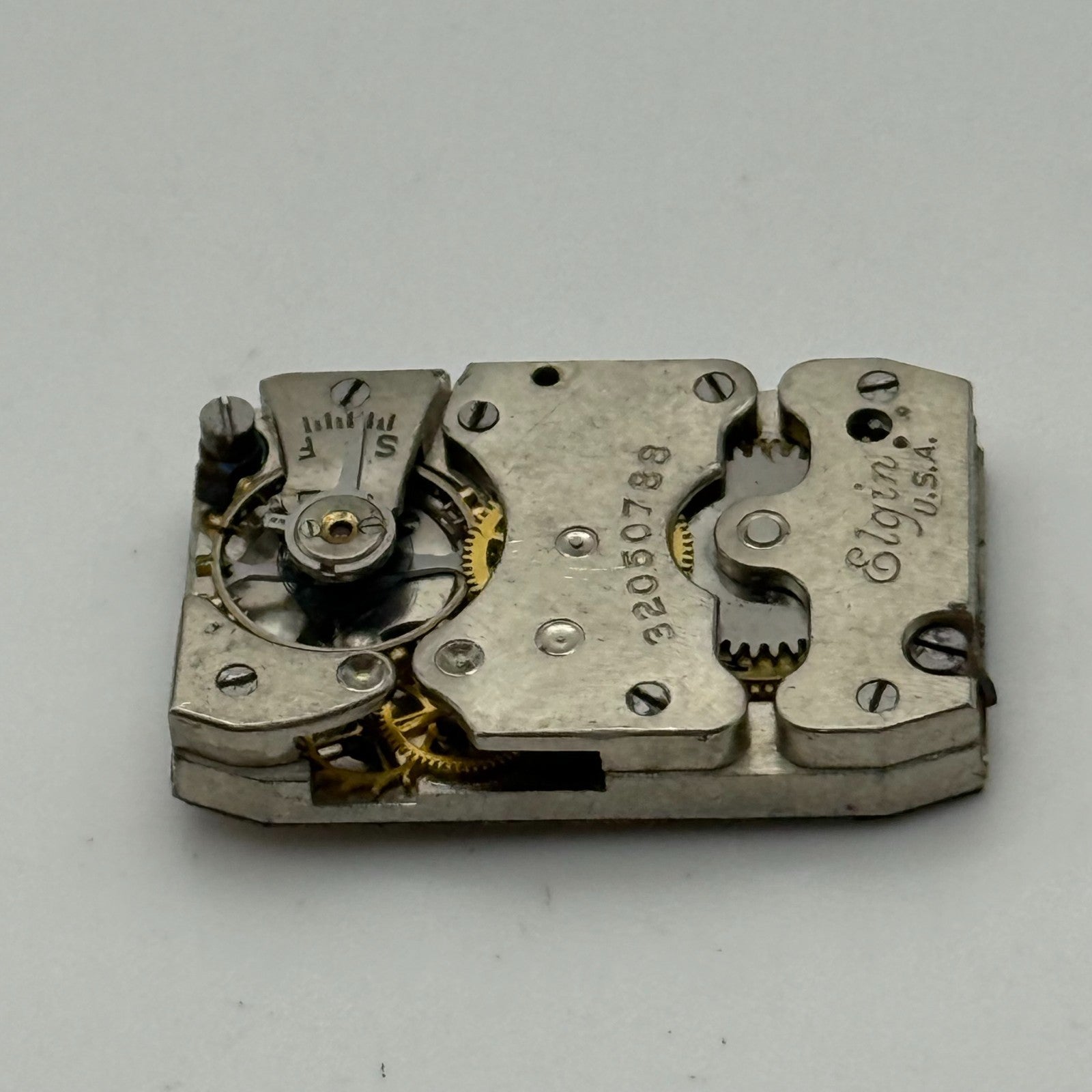 1930 Vintage 18/0s Elgin 488 Model 1 American Watch Movement PARTS REPAIR SPARES