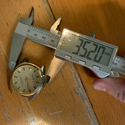 35mm Men's Vintage Santima EB 8501.76 8503.76 Running Manual Wind Watch PARTS