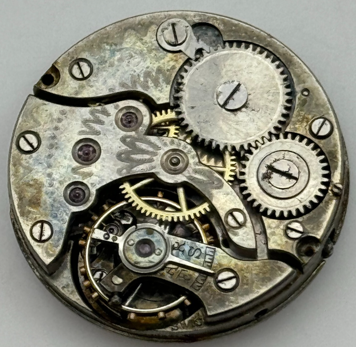 25mm Unidentified Balance Ok Quality Trench Watch Movement Manual Wind PARTS