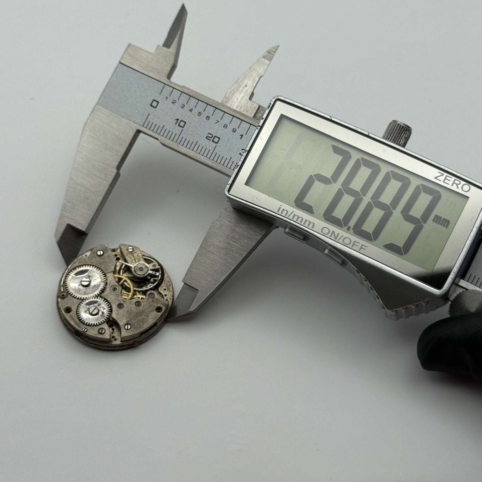 AS A Schild Trench Watch Movement Manual Wind Vintage Swiss Parts Repair 28.8mm