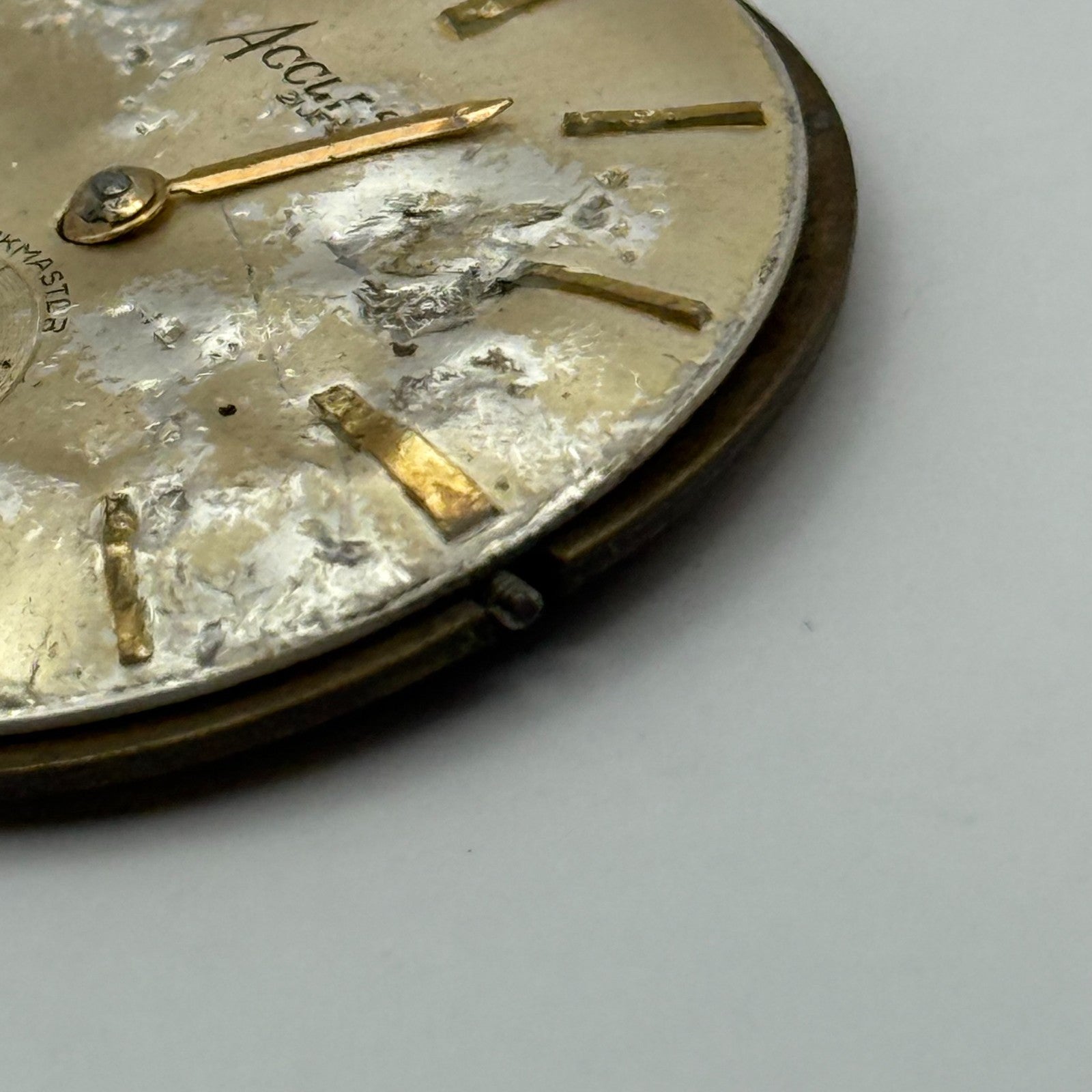 Peseux 320 Watch Movement Accurist Manual Wind Vintage Swiss Parts Repair 31.1mm