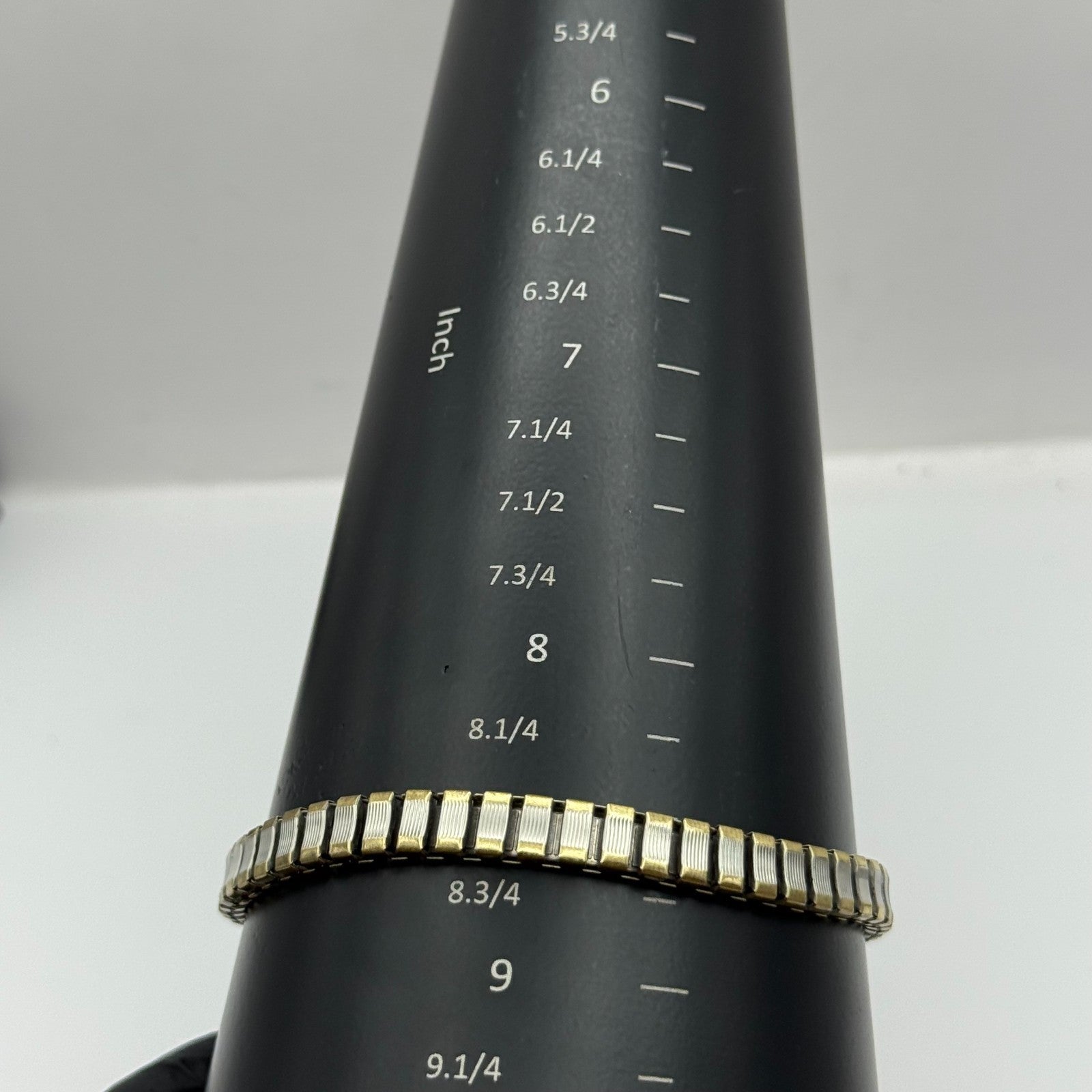 21mm Working Ladies Two Tone Philip Mercier S565S Quartz Watch Expandable Strap