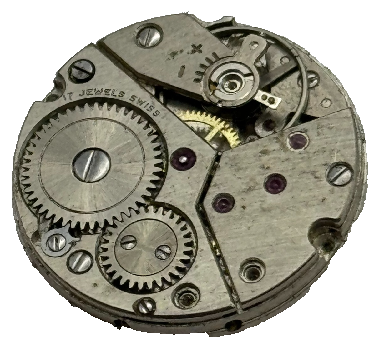23.7mm Mens Peseux 320 Manual Wind 17 Jewels Watch Movement PARTS REPAIR SPARES