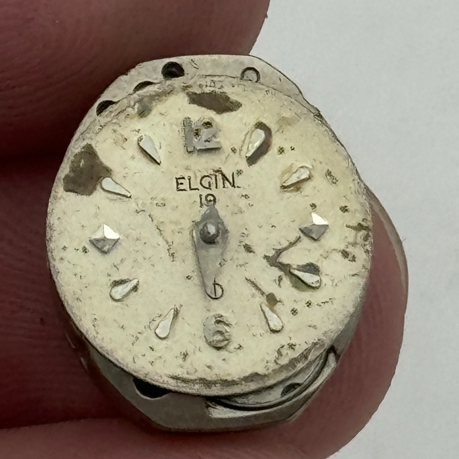 13.2mm Ladies Elgin 832 Rare 19 Jewels Manual Wind Watch Movement PARTS SPARES