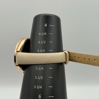 Elizabeth Rose Ladies Quartz Watch Floral Dial Rose Gold Tone Working 36mm