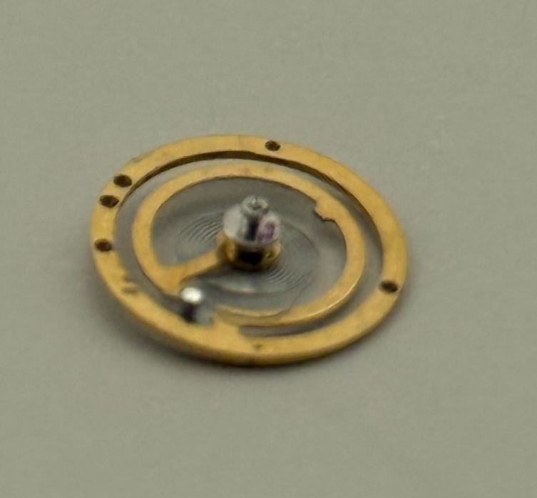 EB 8021 Balance Wheel Complete And Spring  10½’’’ 1253 Watch Movement Parts NOS