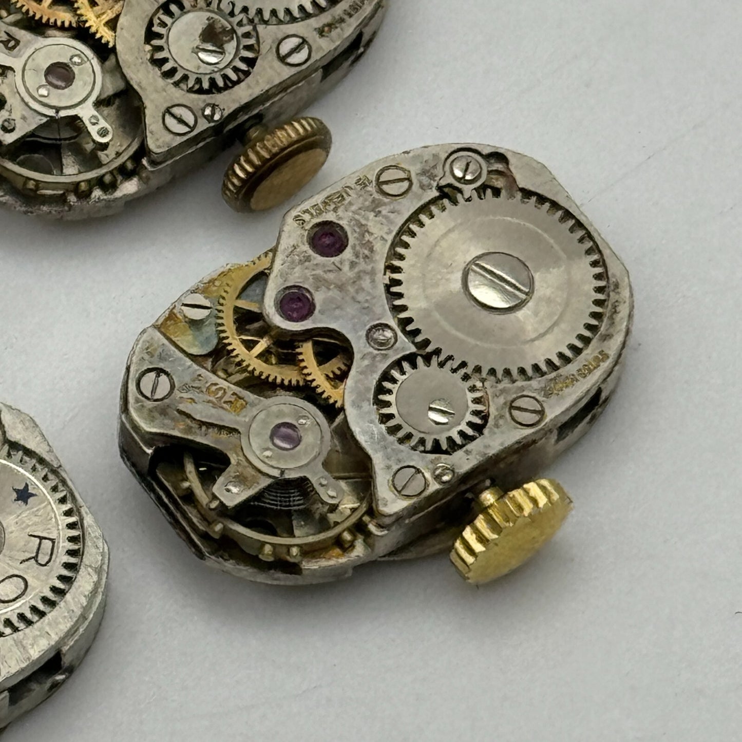 12.8mm 4 x FHF 75 Ladies Manual Wind 15 Jewels Swiss Watch Movement PARTS SPARES
