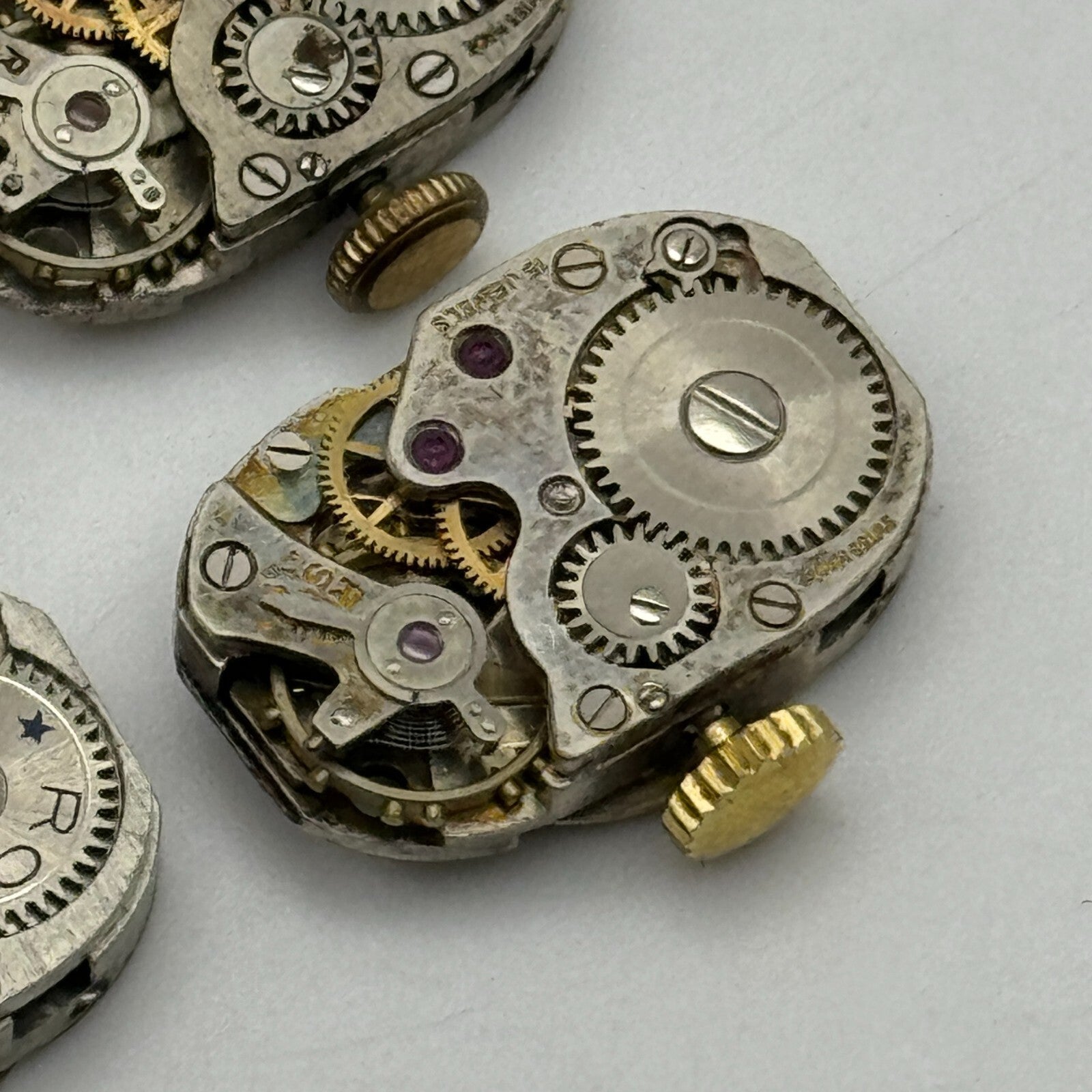 12.8mm 4 x FHF 75 Ladies Manual Wind 15 Jewels Swiss Watch Movement PARTS SPARES