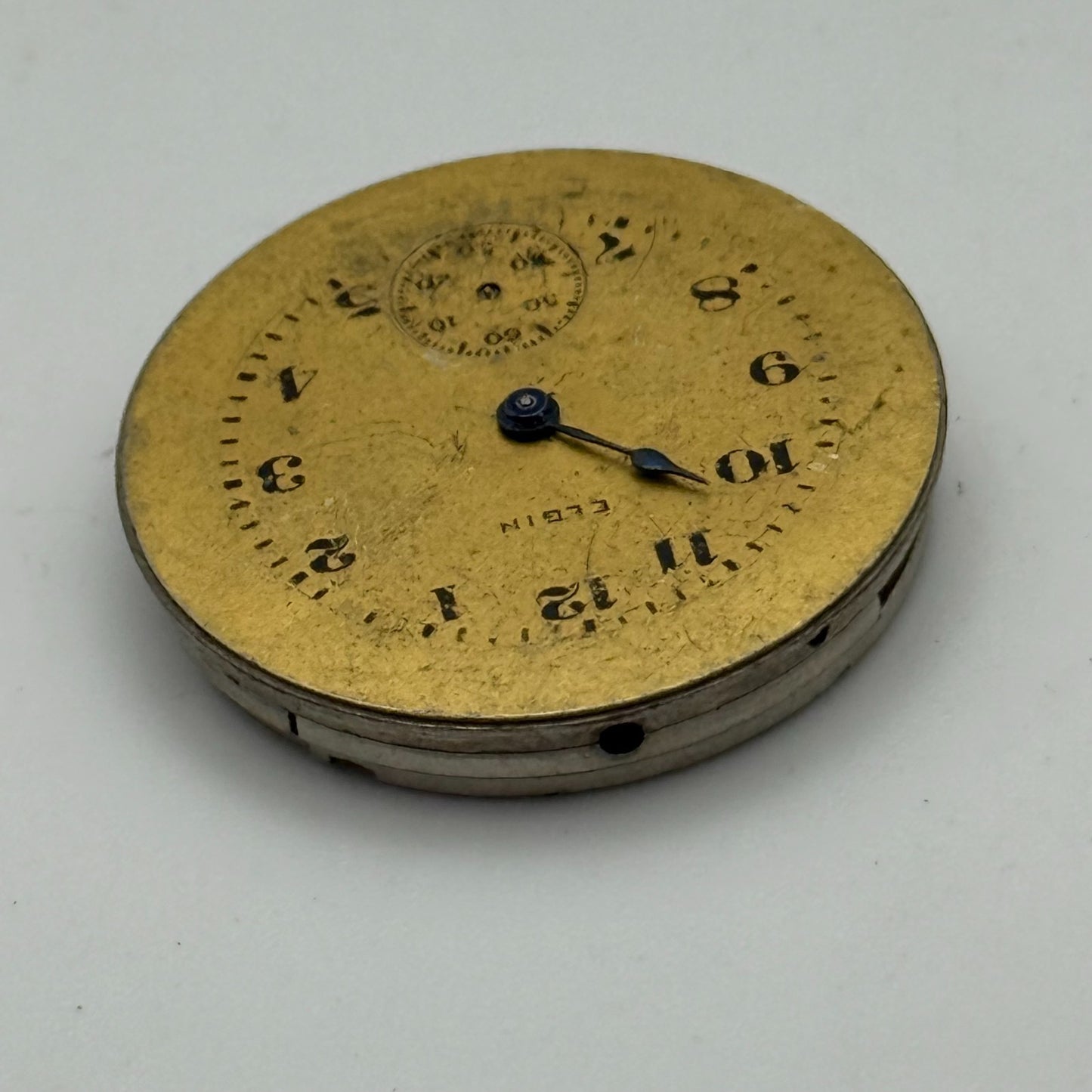 1918 Antique 6/0s Elgin 431 Model 2 American Watch Movement PARTS REPAIR SPARES