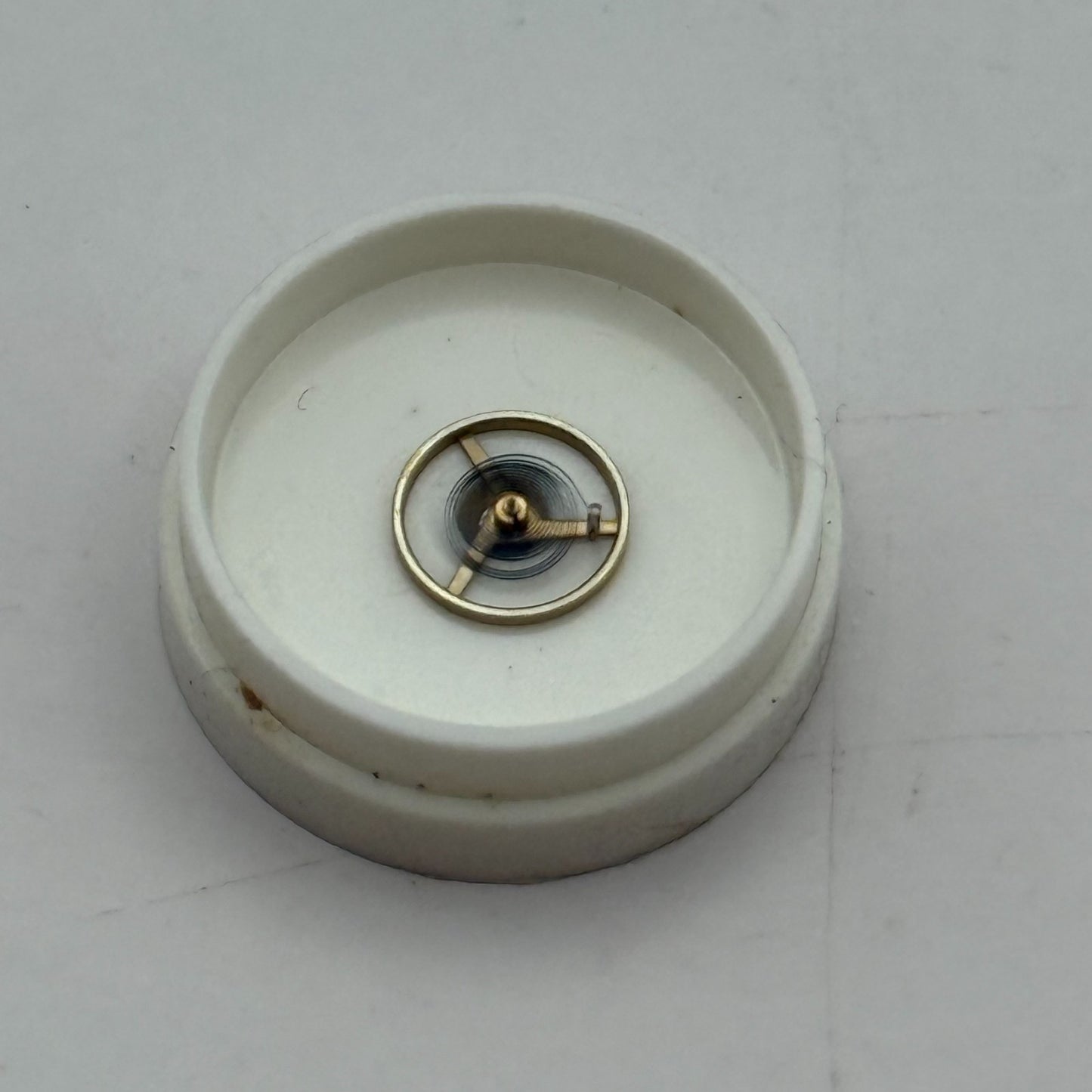 FHF 59-21 Balance Wheel Complete And Spring  1353 Watch Movement Parts NOS