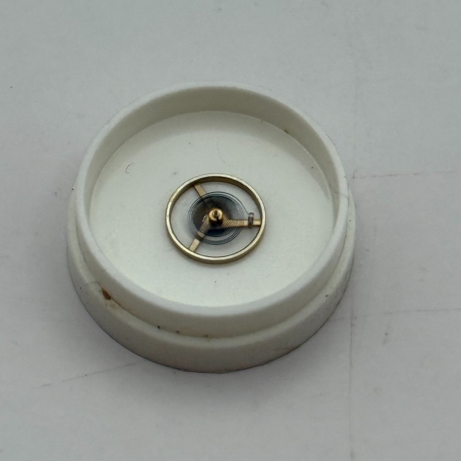 FHF 59-21 Balance Wheel Complete And Spring  1353 Watch Movement Parts NOS