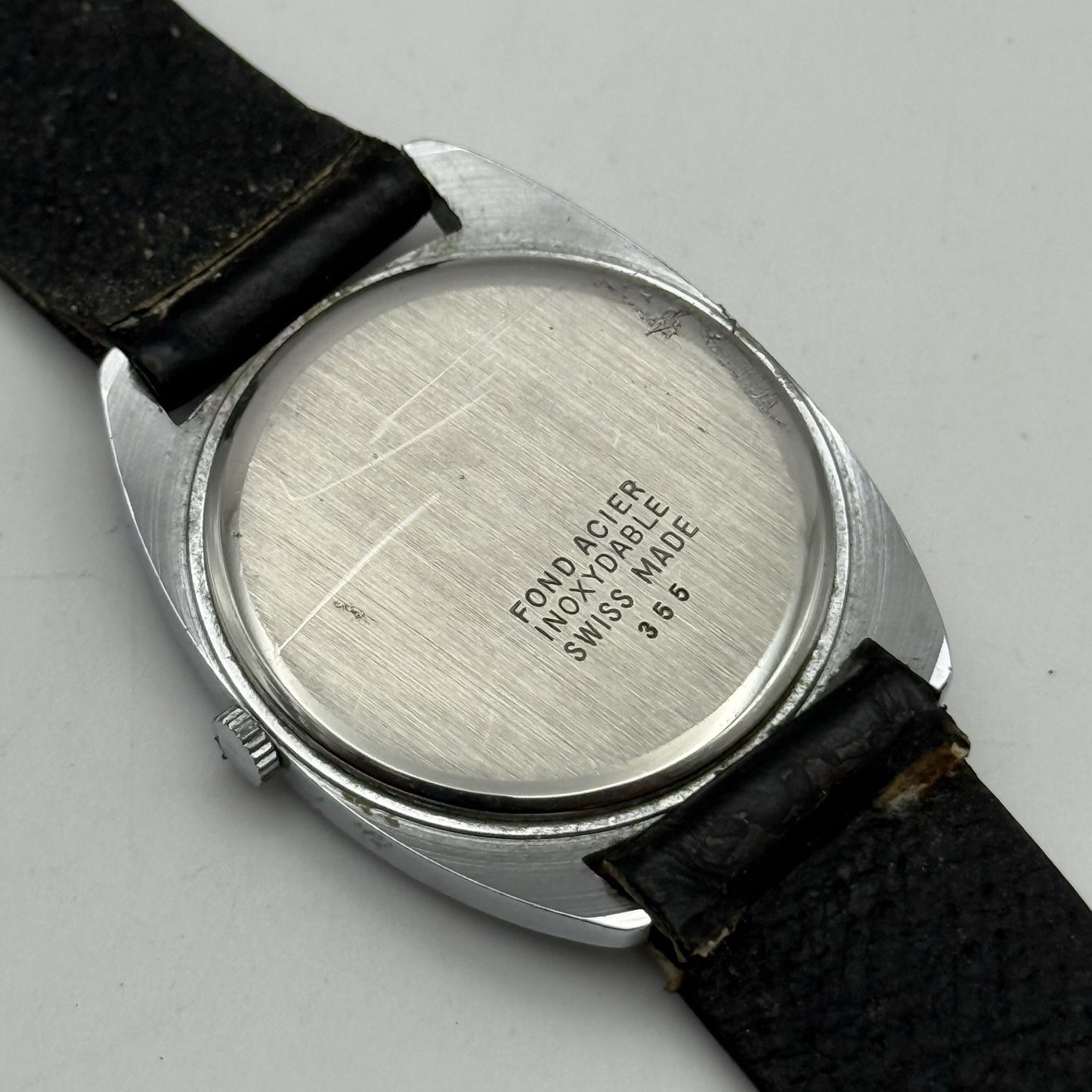 32mm Vintage Mens Limit FHF ST 69-21 Swiss Manual Wind Watch PARTS REPAIR