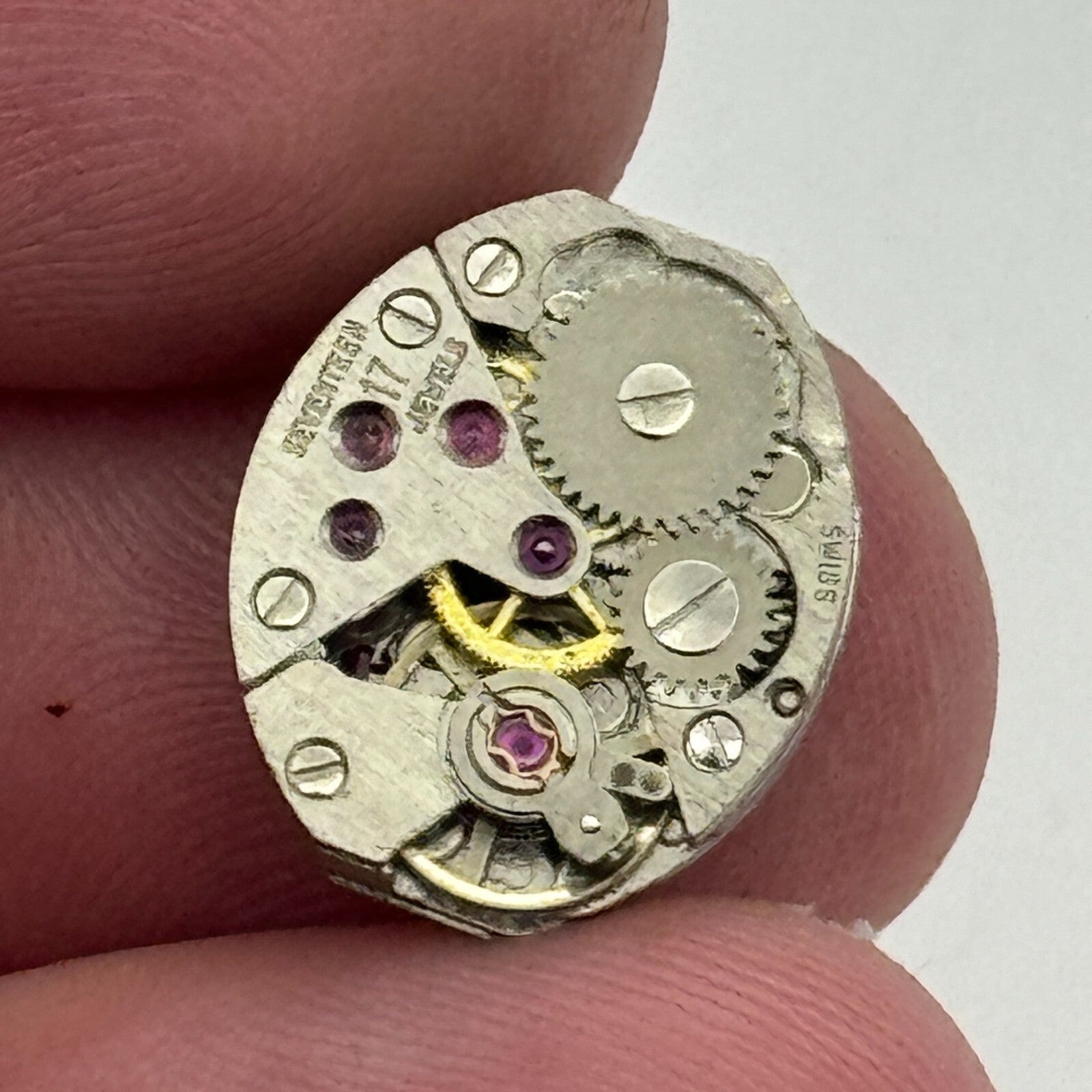 13mm Ladies FEF 6632 Swiss Manual Wind Watch Movement Vintage PARTS SPARES