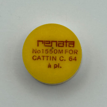 Cattin C.64 Balance Complete a pl. Renata 1550 M Watch Movement Parts Vintage