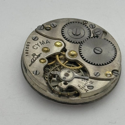 23.6mm Cyma Ref . 030 Sub Seconds Trench Watch Movement Vintage Swiss PARTS