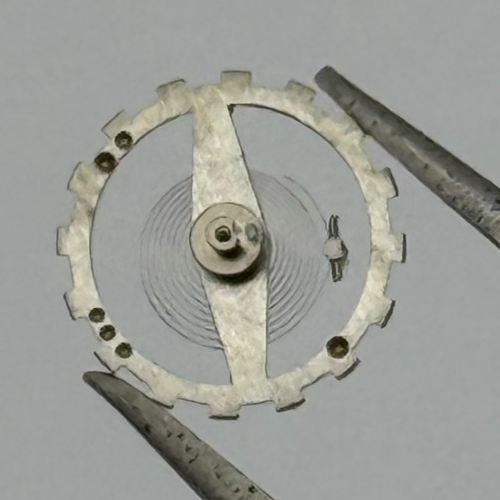 EB 1450 Balance Wheel Complete And Spring 6 3/4’’’ 121 Watch Movement Parts