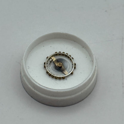 FHF 60 Balance Wheel Complete And Spring 6/8''' 200 M Watch Movement Parts NOS