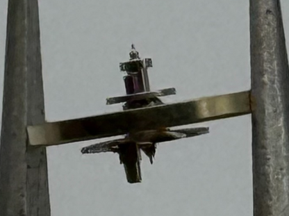 Ebosa 86 87 Balance Wheel Complete And Spring 8¾’’’ 1249 Watch Movement Parts 