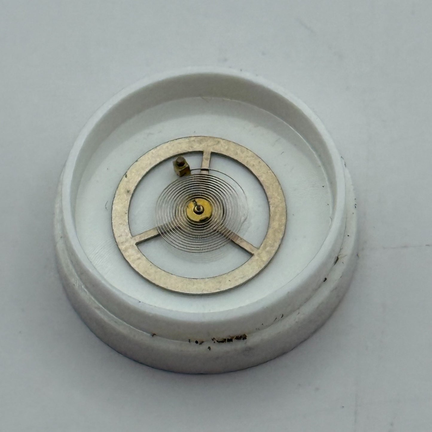 EB 8800 Balance Wheel Complete And Spring  10’’’ 1809 Watch Movement Parts NOS
