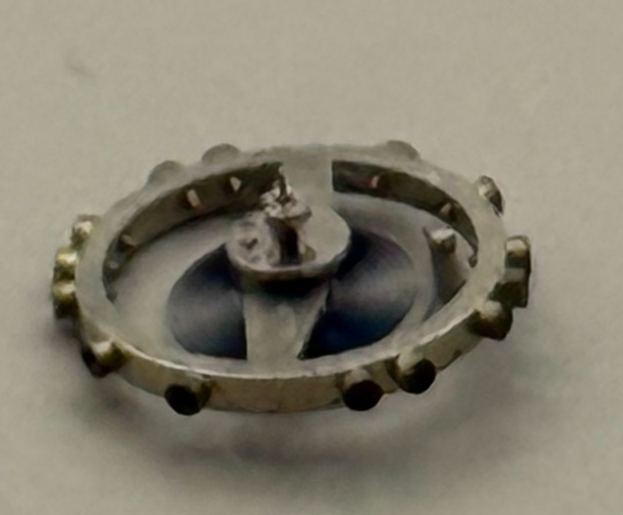 AS 976 1012 Balance Wheel Complete And Spring  29 M Watch Movement Parts NOS 