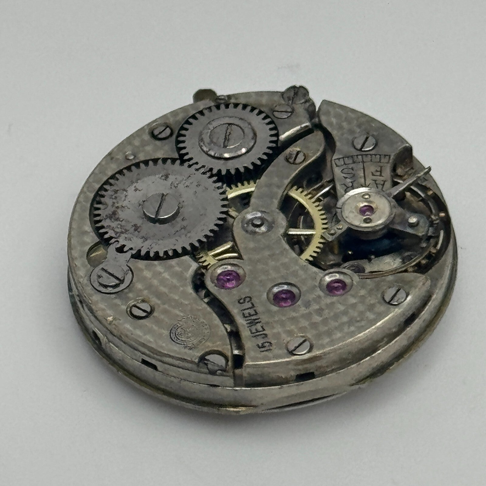 25mm Dreadnought 15 Jewels Swiss Trench Watch Movement Manual Wind PARTS SPARES
