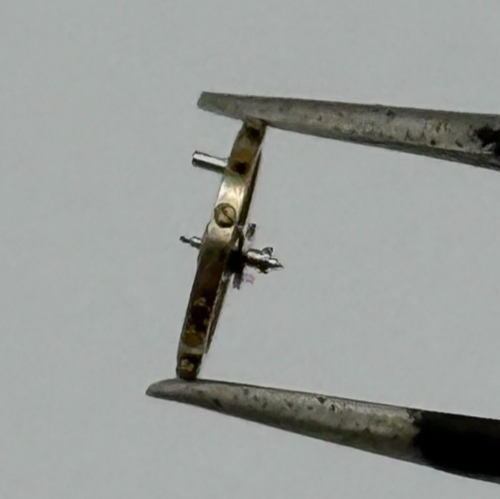 AS 1677 Balance Wheel Complete And Spring 6’’’ 1417 M Watch Movement Parts NOS