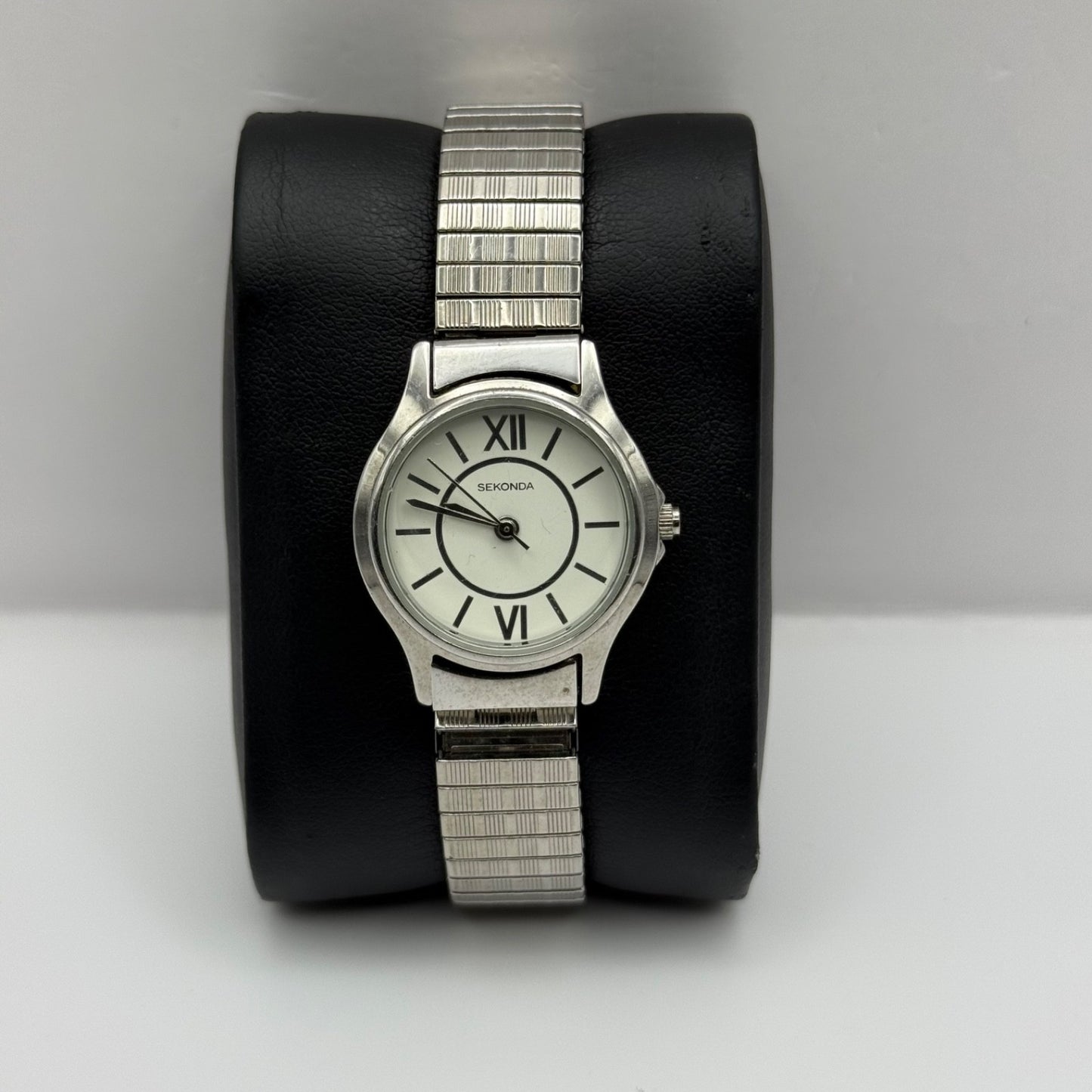 Sekonda Ladies Watch Quartz 4021B Japan Mvt Steel Expandable Working 25mm
