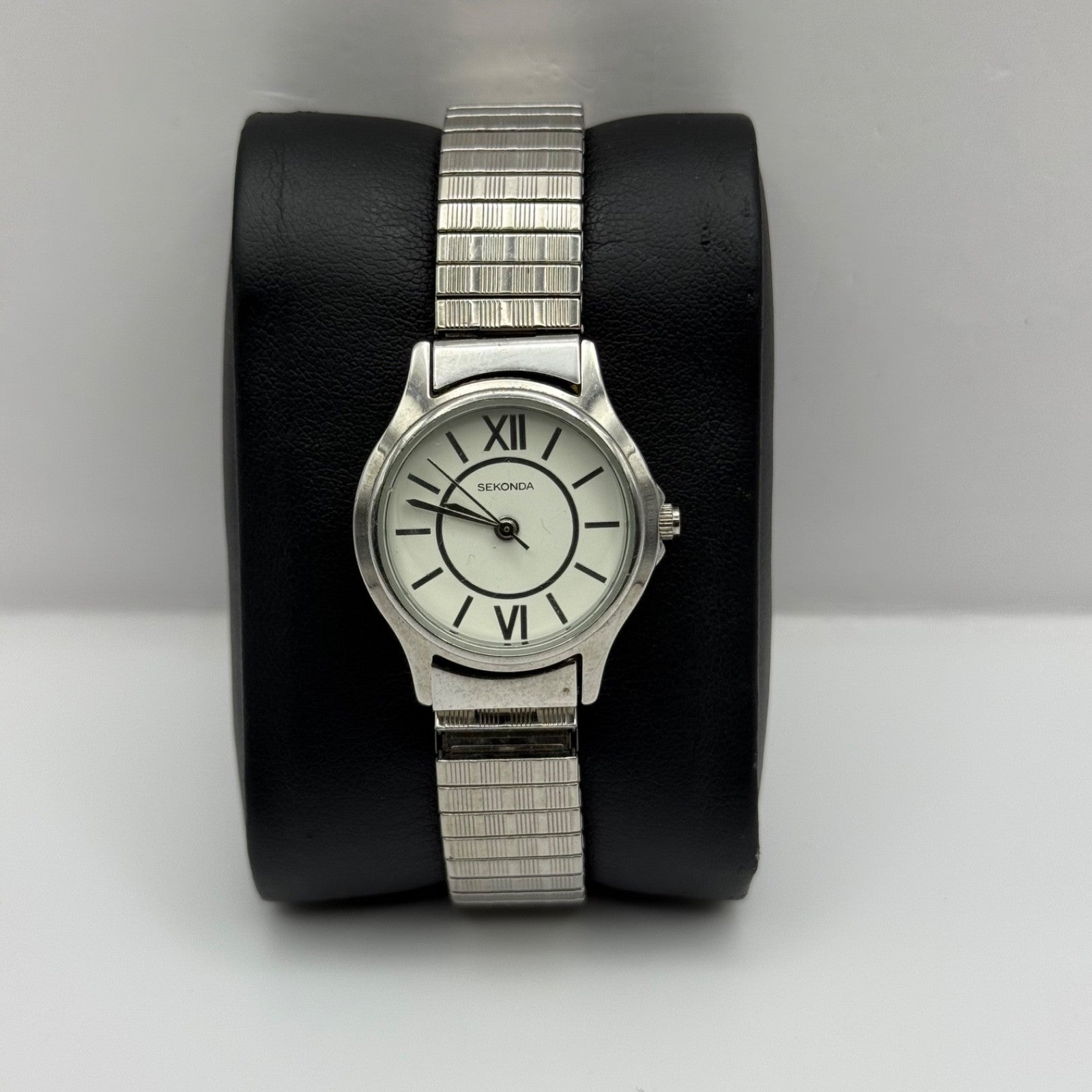 Sekonda Ladies Watch Quartz 4021B Japan Mvt Steel Expandable Working 25mm