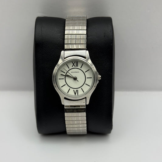 Sekonda Ladies Watch Quartz 4021B Japan Mvt Steel Expandable Working 25mm