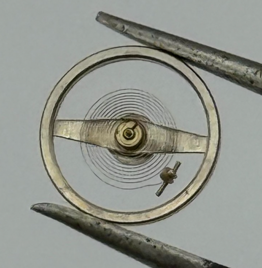 Oris 380 Balance Wheel Complete And Spring 6¾-8’’’ 398 M Watch Movement Parts 