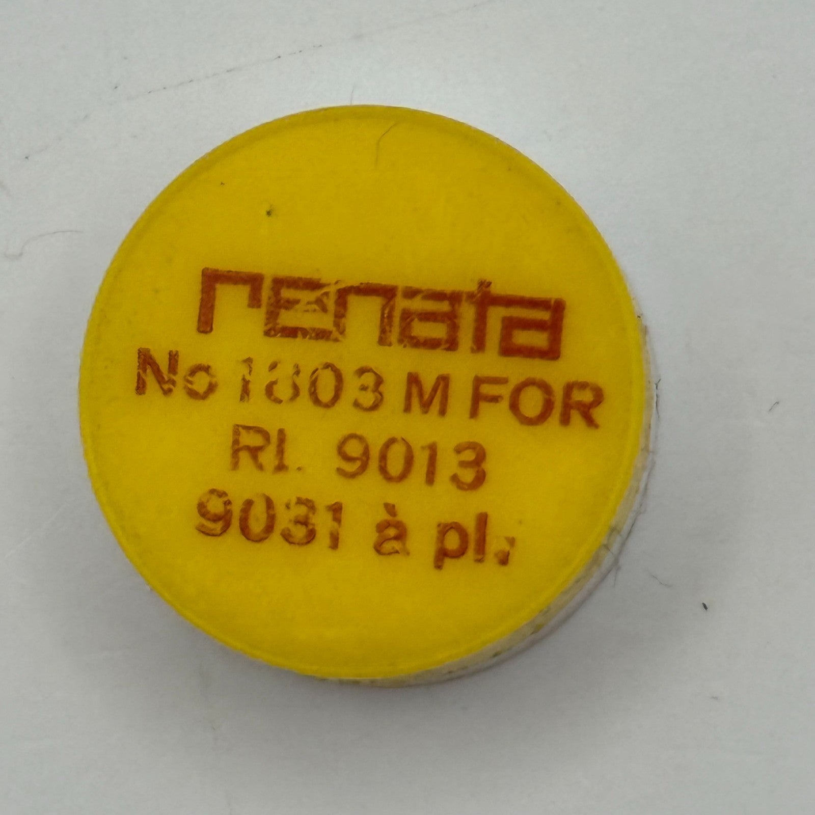 RL 9013 9031 Balance Wheel Complete And Spring 1803 M Watch Movement Parts 