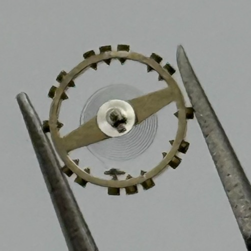 AS 976 1012 Balance Wheel Complete And Spring  29 M Watch Movement Parts NOS