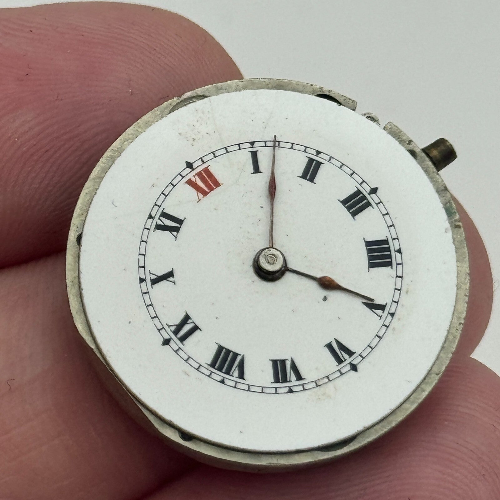 25mm Dreadnought 15 Jewels Swiss Trench Watch Movement Manual Wind PARTS SPARES