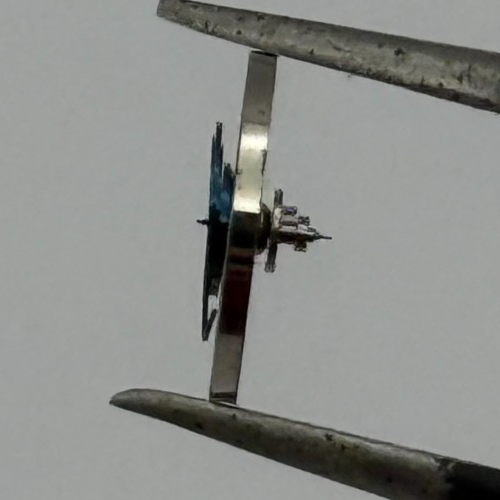 ETA 2485 Balance Complete Ord + Inca Renata 1379 M Watch Movement Parts DAMAGED