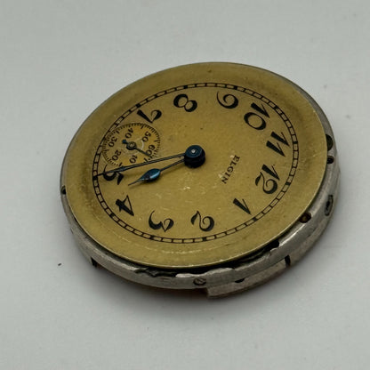 1921 Antique 3/0s Elgin 463 Model 3 American Watch Movement PARTS REPAIR SPARES
