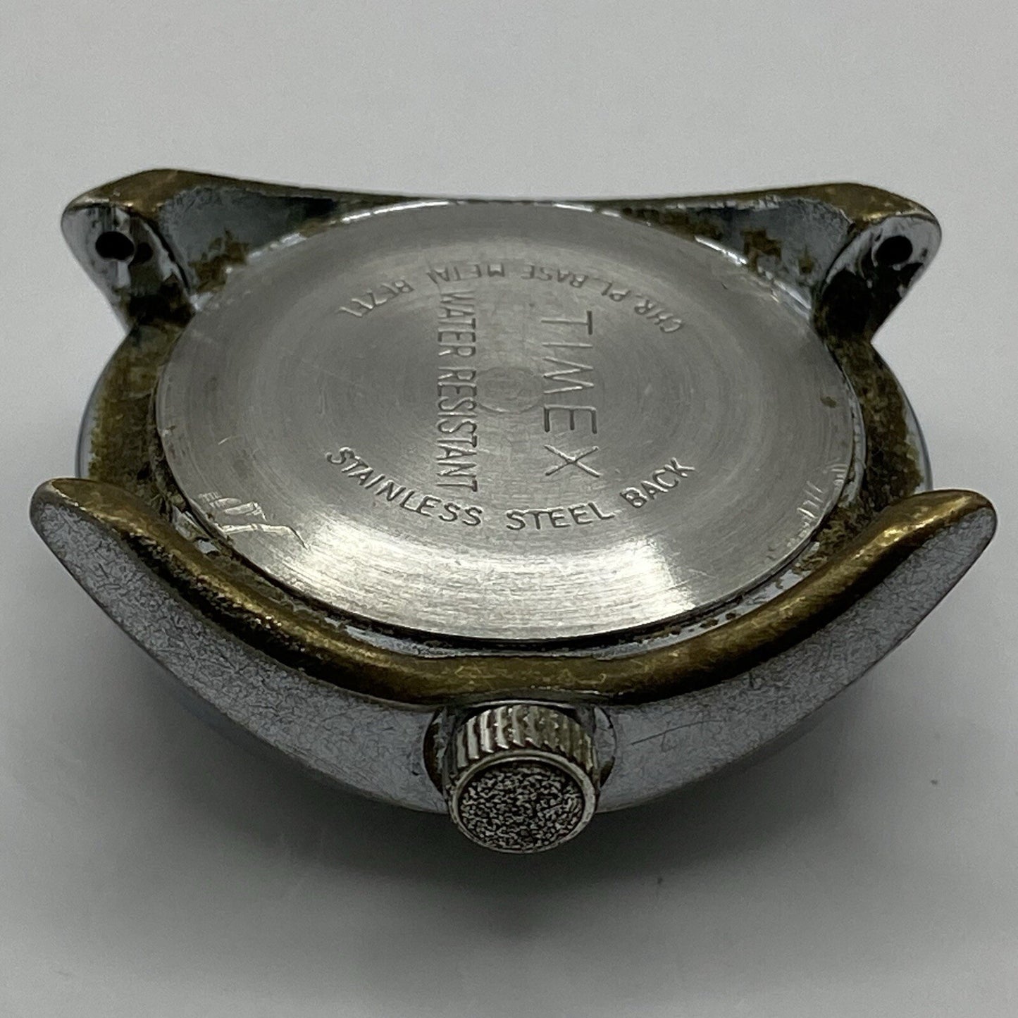 27mm Ladies Timex Sweep Seconds Date Dial GB Made Watch Head TO RESTORE